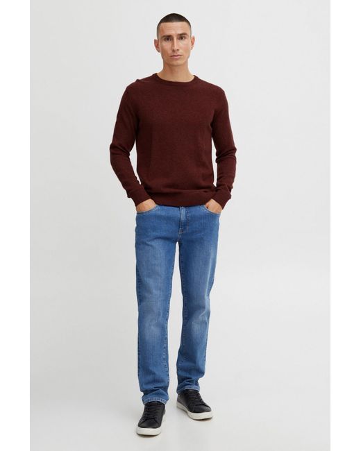 Solid Pullover in Brown für Herren
