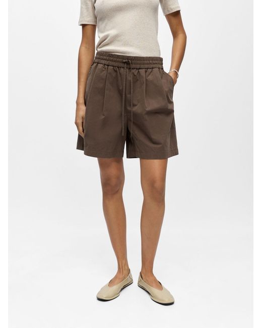 Object Brown Shorts Objberta