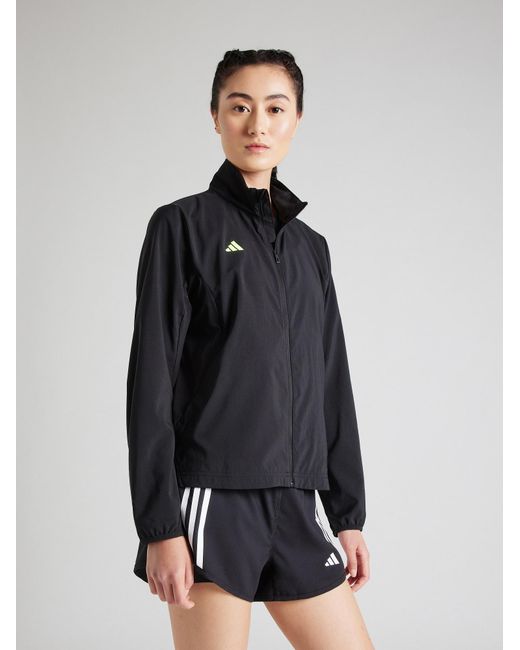 Adidas Originals Black Sportjacke Adizero Essentials