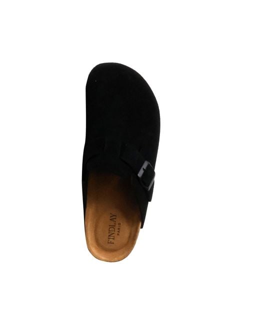 Findlay Black Pantolette