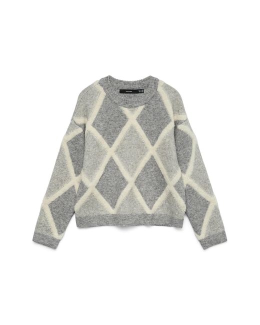 Vero Moda White Pullover Vmargie