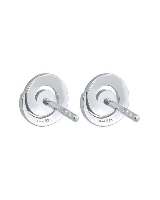 Elli Jewelry Metallic Ohrringe Kristall