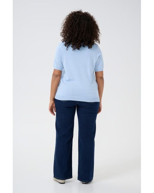 Kaffe Blue Pullover Lizzy