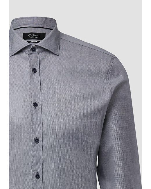 S.oliver Oliver Hemd in Blue für Herren