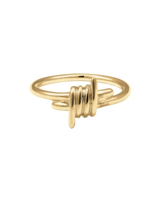 Kuzzoi Ring Wire in White für Herren