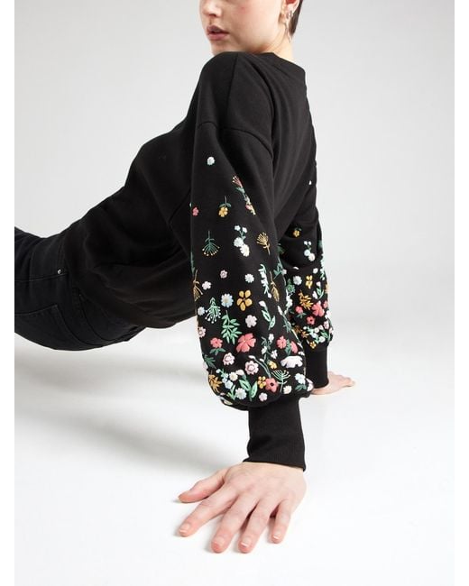 ONLY Black Sweatshirt 'Onlbrooke'