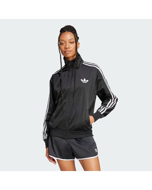 Adidas Originals Black Sweatjacke 'Adicolor Classic Firebird'