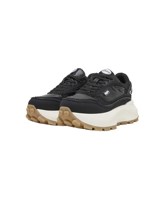 Buffalo Black Sneaker Manhatten