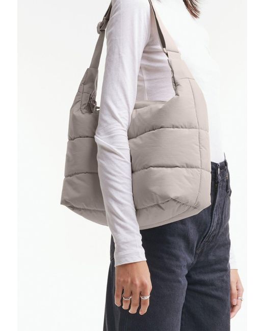 GotBag White Schultertasche Puffer