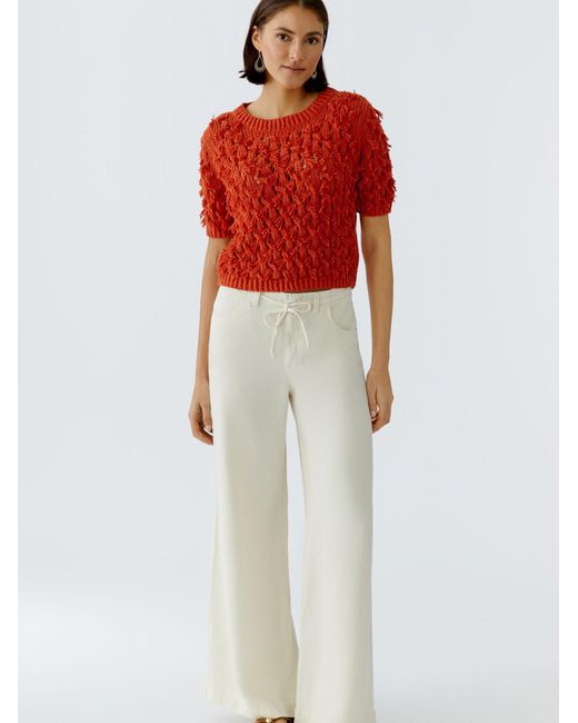 Ouí Red Pullover