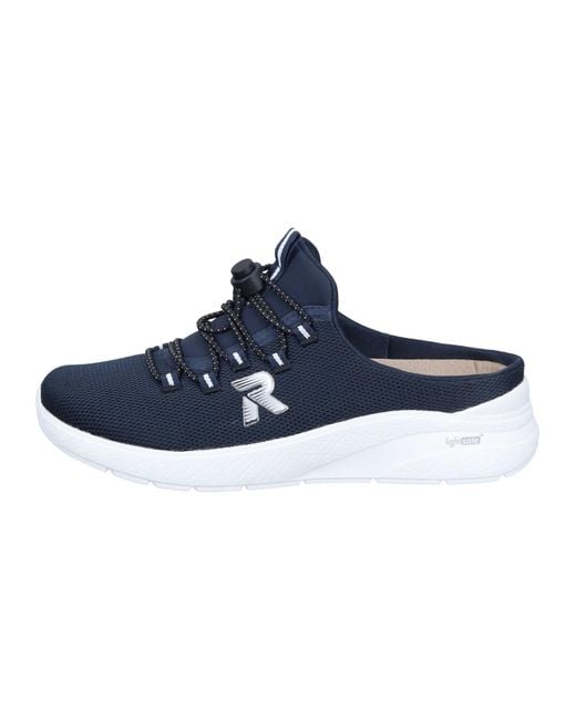 Rieker Blue Clogs Basic