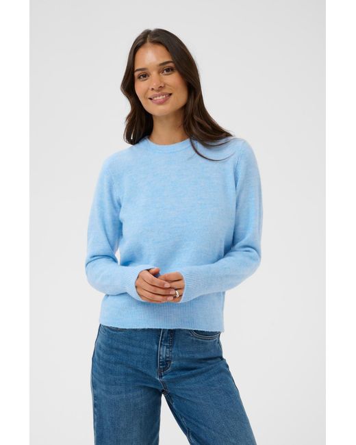 Kaffe Blue Pullover Niel