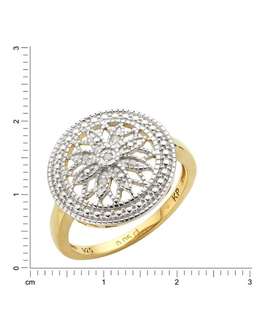Diamonds by Ellen K. Metallic Ring