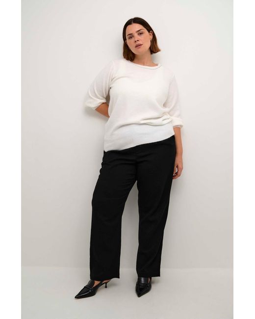 Kaffe White Pullover Kc Merida