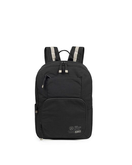 Munich Black Rucksack Teca Recycled