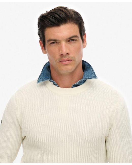 Superdry & Co Pullover in White für Herren