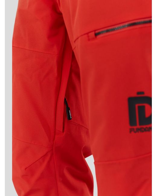 Fundango Lange Skihose Teak in Red für Herren