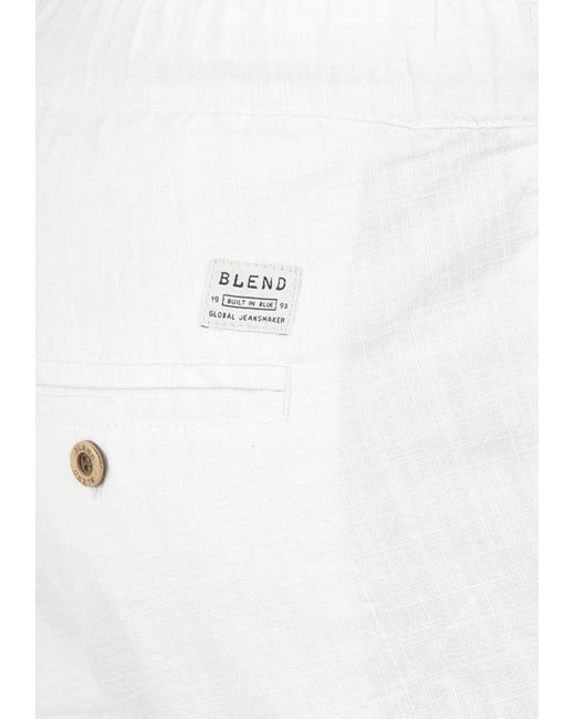 Blend Hose Bones in White für Herren