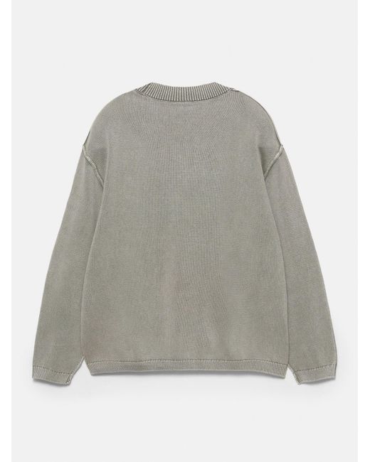 Pull&Bear Pullover Stwd in Gray für Herren
