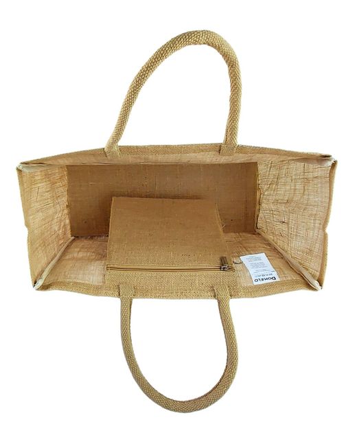 DOMELO Natural Strandtasche