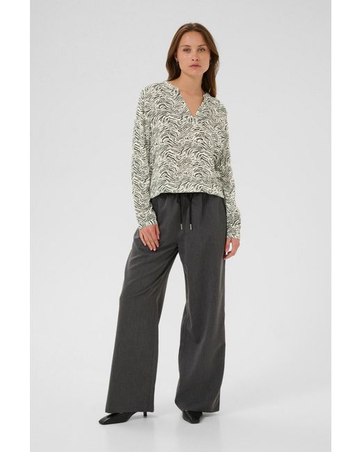 Kaffe Gray Bluse Kaditte