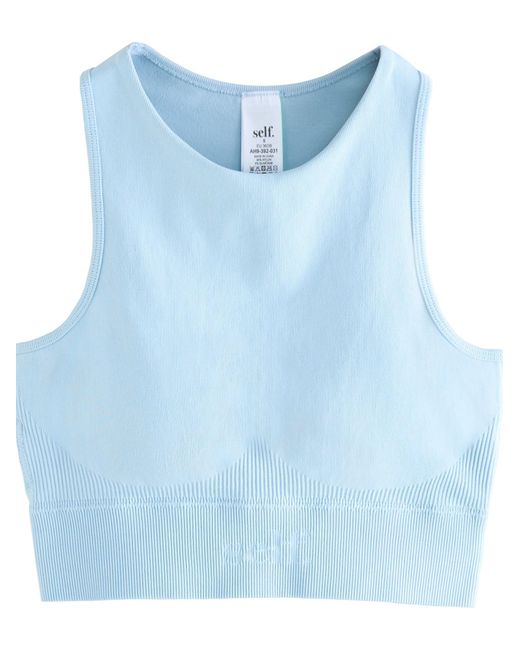 Self Blue Top