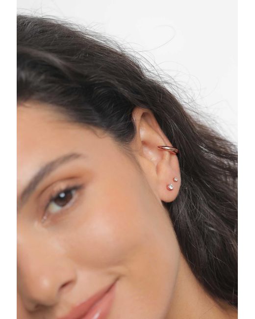 Elli Jewelry Pink Ohrstecker Set Kristall