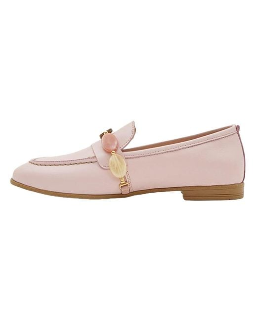 Desa Pink Mokassin Loafer