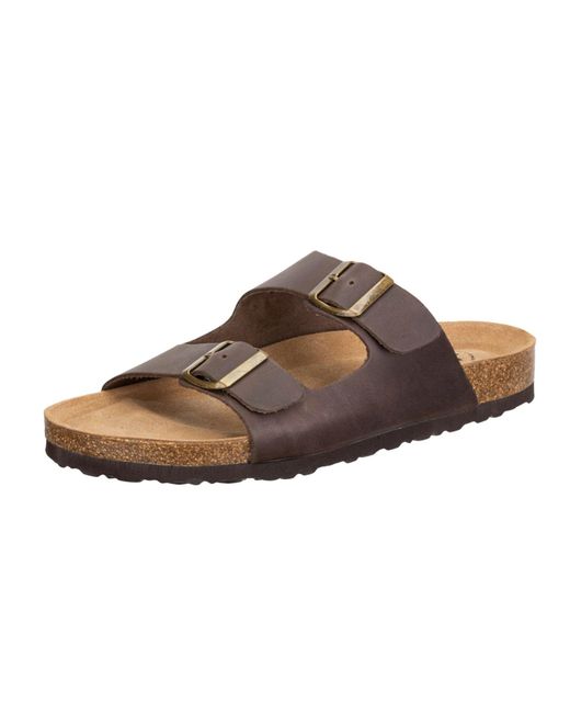 Lico Pantolette Alvaro in Brown für Herren