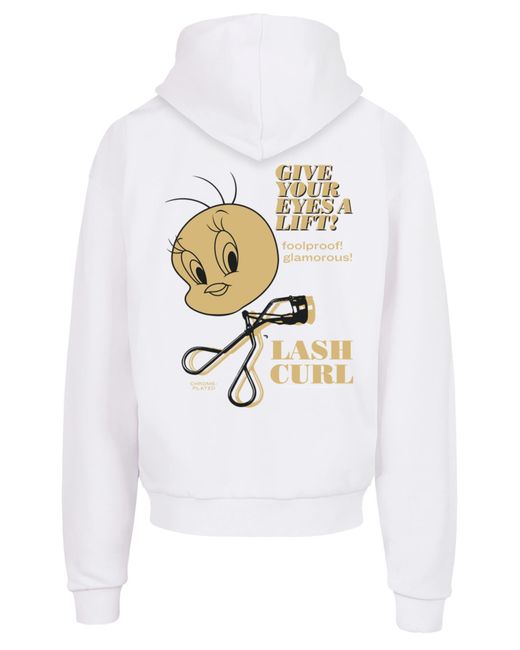 F4NT4STIC Sweatshirt Looney Tunes in White für Herren