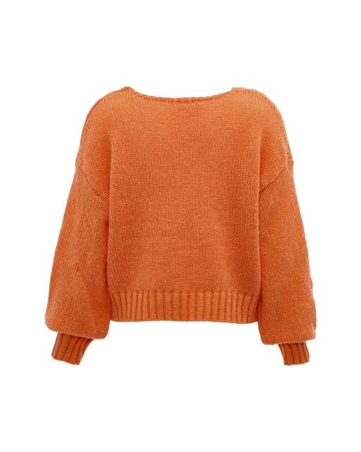 Sookie Orange Pullover