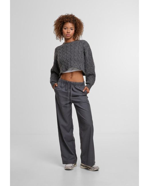 Urban Classics Gray Pullover