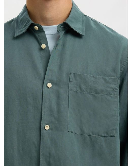 SELECTED Hemd in Green für Herren