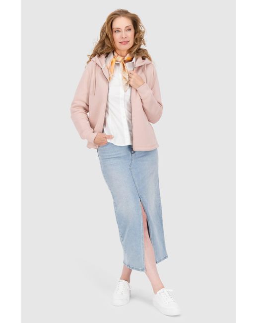 Alife & Kickin Pink Sweatjacke Akfreda