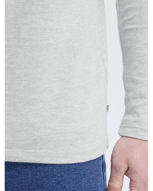 Solid Langarmshirt Sdodatten in Black für Herren