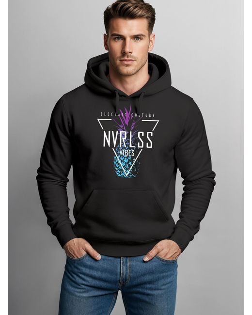 Neverless Sweatshirt Vibes in Gray für Herren