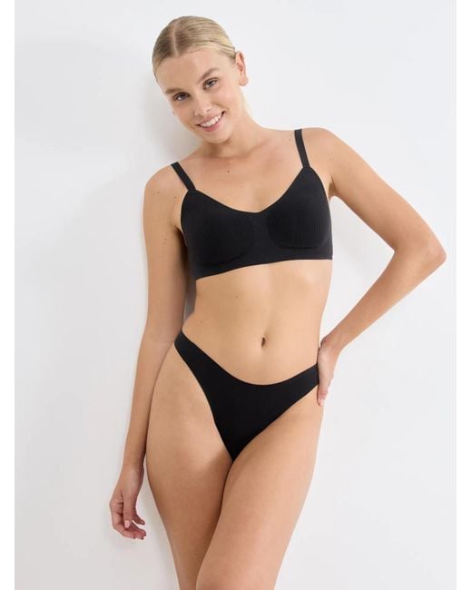 Sloggi Black String Zero Feel Pure