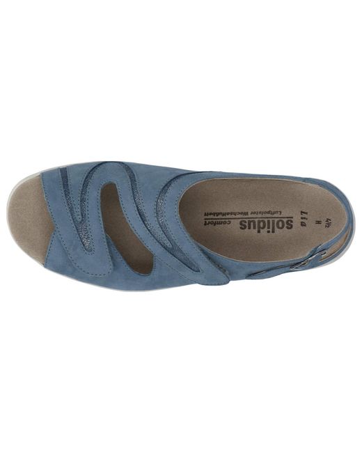 SOLIDUS Blue Sandale