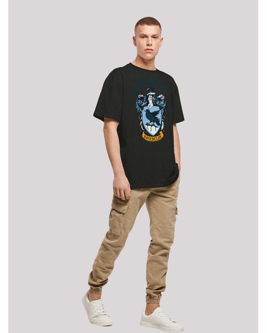 F4NT4STIC T-Shirt Harry Potter Ravenclaw Crest in Black für Herren