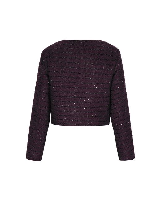 faina Black Strickjacke