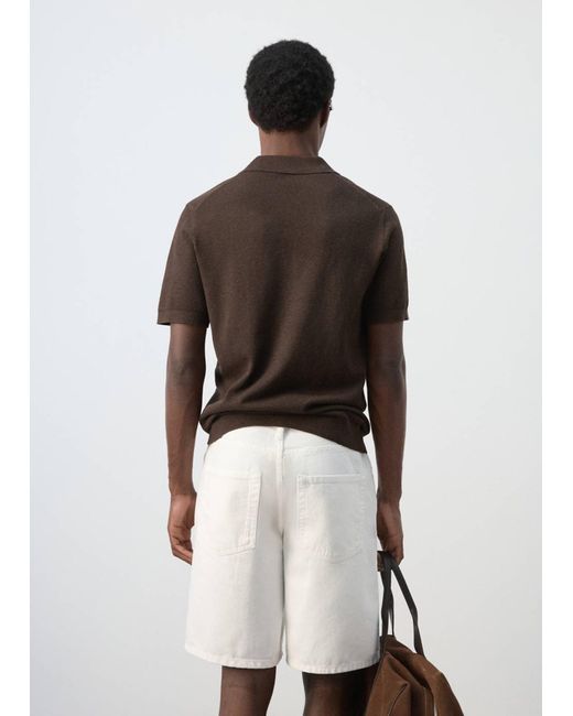 Mango Pullover Andrew in Brown für Herren