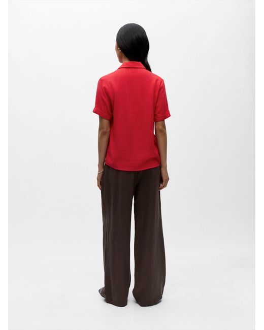 Object Red Bluse Objsanne