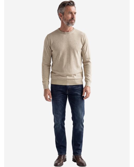 Redmond Pullover Basic in Natural für Herren