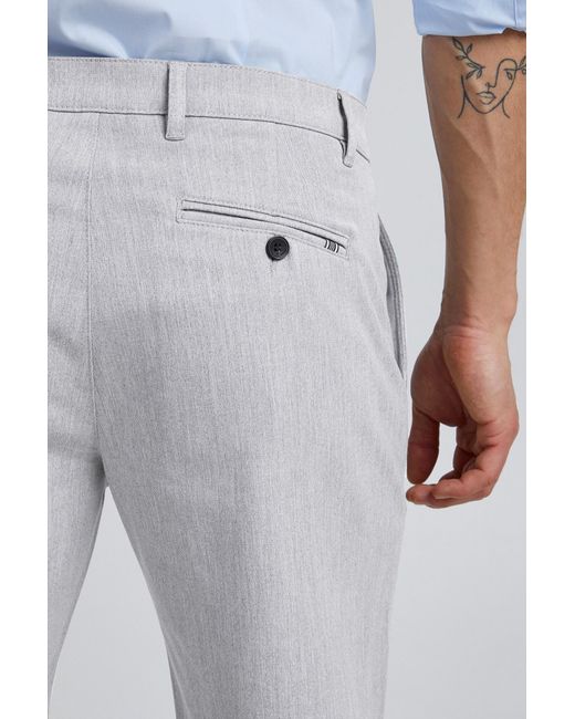 Solid Chinoshorts in Gray für Herren
