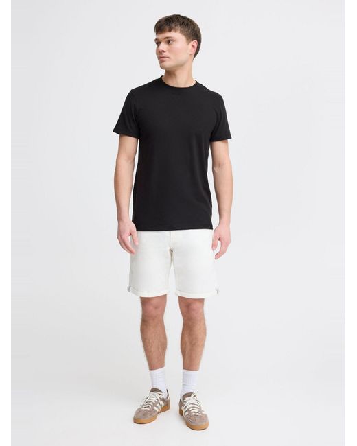 Solid T-Shirt Odit 2Erpack in Black für Herren
