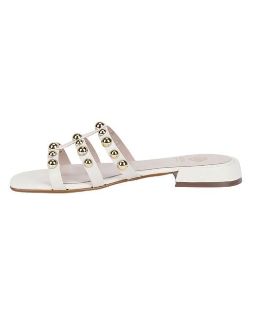 Desa White Pantolette Folien