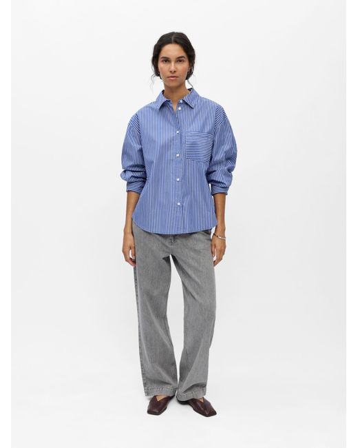 Object Blue Bluse Objzila
