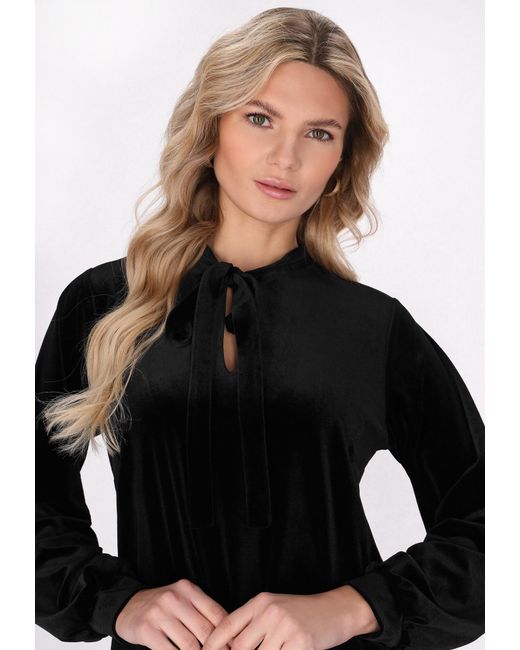 Usha Black Blouse