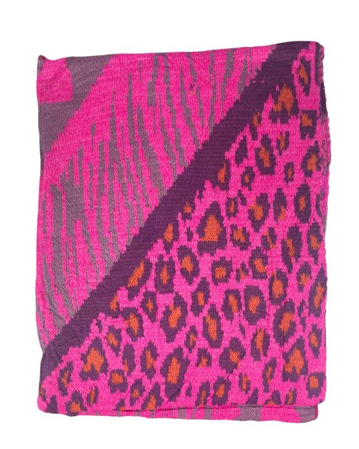 Kumixi Pink Schal Leopard