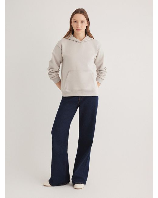 Mavi White Sweatsshirt